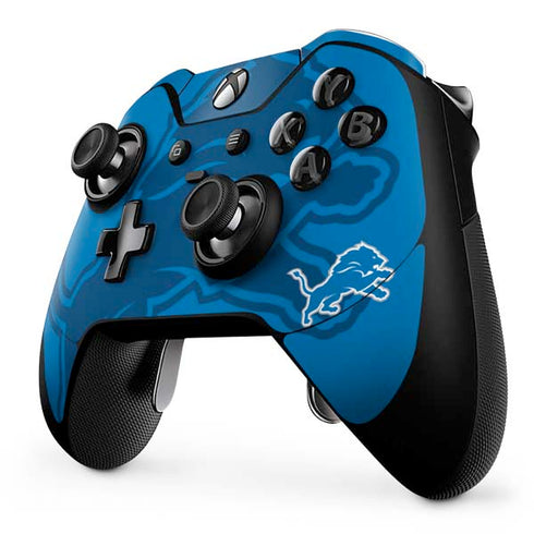 NFL Detroit Lions Double Vision Xbox One Elite Controller Skin