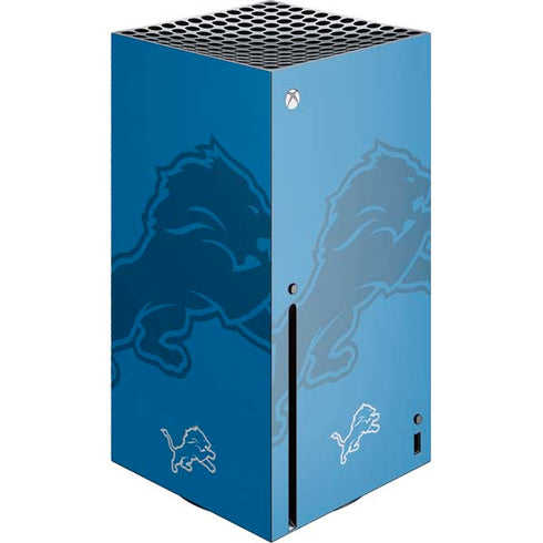 NFL Detroit Lions Double Vision Xbox Series X Console Skin