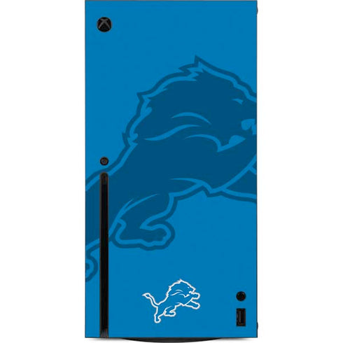 NFL Detroit Lions Double Vision Xbox Series X Console Skin