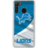 NFL Detroit Lions Galaxy A21 Clear Case
