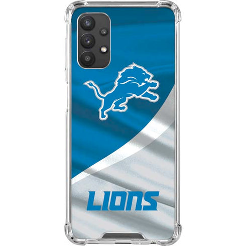 NFL Detroit Lions Galaxy A32 5G Clear Case