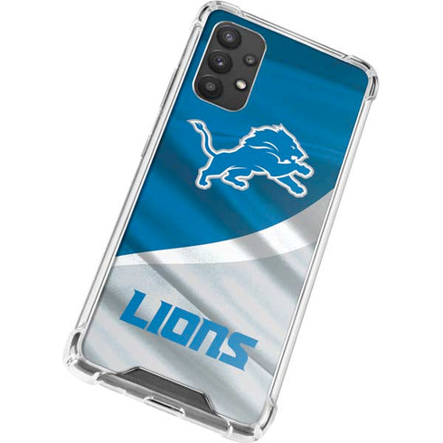 NFL Detroit Lions Galaxy A32 5G Clear Case