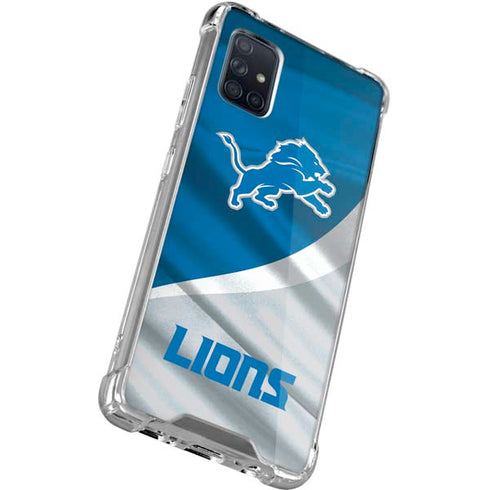 NFL Detroit Lions Galaxy A71 5G Clear Case