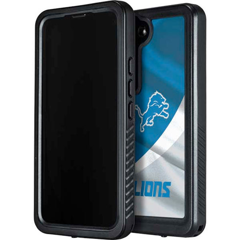 NFL Detroit Lions Galaxy S23 Plus Waterproof Case