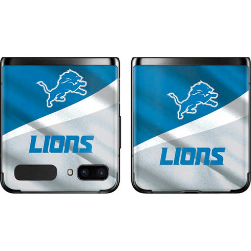 NFL Detroit Lions Galaxy Z Flip Skin