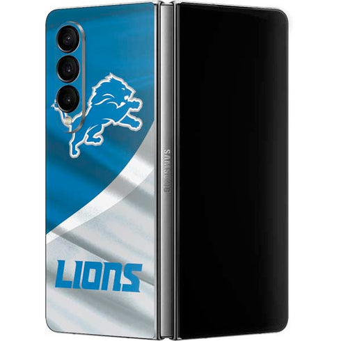 NFL Detroit Lions Galaxy Z Fold4 5G Skin