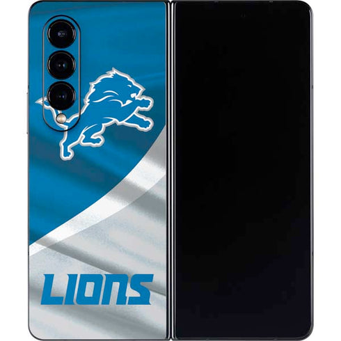 NFL Detroit Lions Galaxy Z Fold4 5G Skin