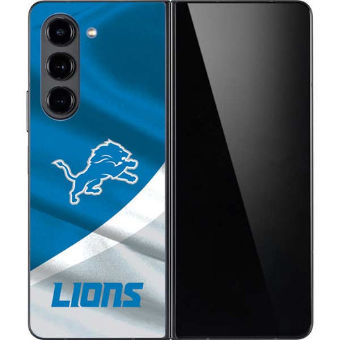 NFL Detroit Lions Galaxy Z Fold5 5G Skin
