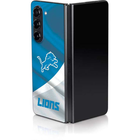 NFL Detroit Lions Galaxy Z Fold5 5G Skin