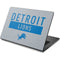 NFL Detroit Lions Grey Performance Series Dell Chromebook Skin
