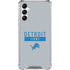 NFL Detroit Lions Grey Performance Series Galaxy A14 5G Clear Case