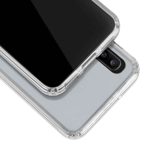 NFL Detroit Lions Grey Performance Series Galaxy A30 Clear Case