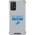 NFL Detroit Lions Grey Performance Series Galaxy A72 5G Clear Case