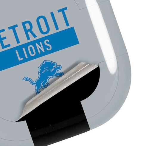 NFL Detroit Lions Grey Performance Series Galaxy Buds Pro Skin