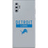 NFL Detroit Lions Grey Performance Series Galaxy Note 10 Plus Skin