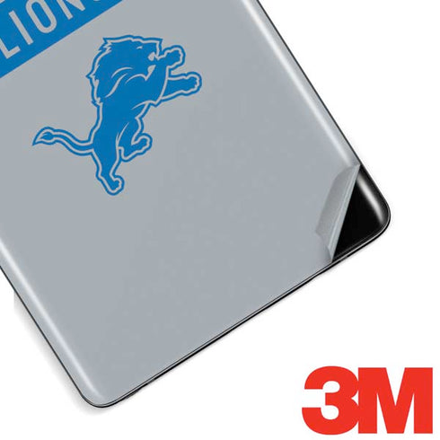 NFL Detroit Lions Grey Performance Series Galaxy Note 8 Skin