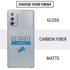NFL Detroit Lions Grey Performance Series Galaxy Note20 5G Skin