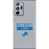 NFL Detroit Lions Grey Performance Series Galaxy Note20 Ultra 5G Skin