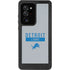 NFL Detroit Lions Grey Performance Series Galaxy Note20 Ultra 5G Waterproof Case