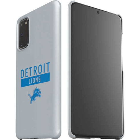 NFL Detroit Lions Grey Performance Series Galaxy S20 Lite Case