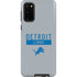NFL Detroit Lions Grey Performance Series Galaxy S20 Pro Case