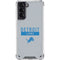 NFL Detroit Lions Grey Performance Series Galaxy S21 5G Clear Case