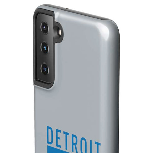 NFL Detroit Lions Grey Performance Series Galaxy S21 Plus 5G Pro Case