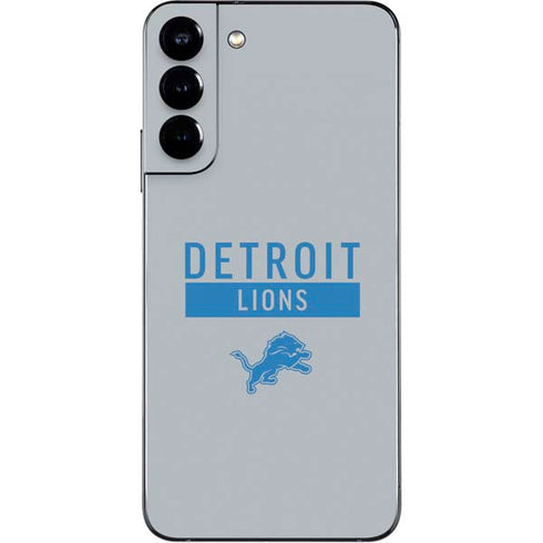 NFL Detroit Lions Grey Performance Series Galaxy S22 Plus Skin