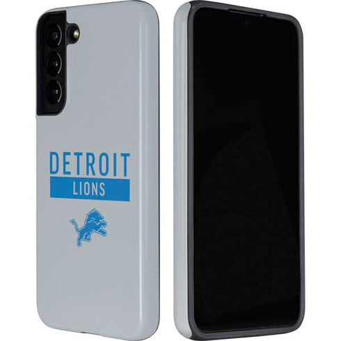 NFL Detroit Lions Grey Performance Series Galaxy S22 Pro Case