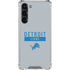 NFL Detroit Lions Grey Performance Series Galaxy S23 Plus Clear Case