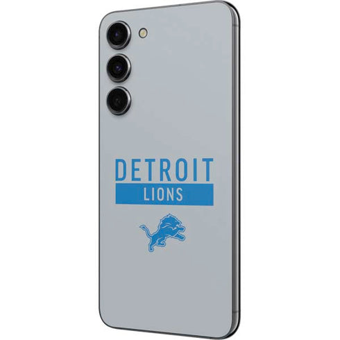 NFL Detroit Lions Grey Performance Series Galaxy S23 Plus Skin