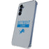 NFL Detroit Lions Grey Performance Series Galaxy S24 Clear Case