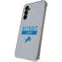 NFL Detroit Lions Grey Performance Series Galaxy S24 Plus Clear Case