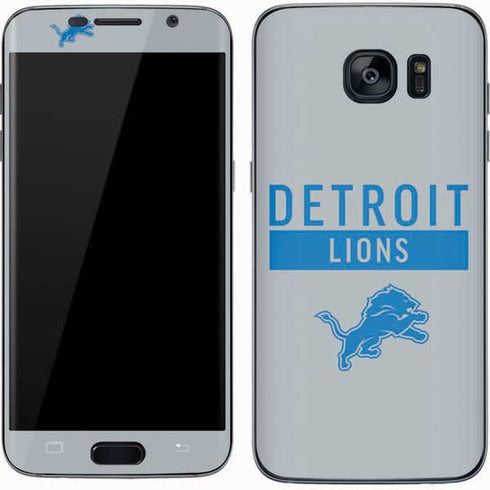 NFL Detroit Lions Grey Performance Series Galaxy S7 Skin