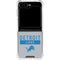 NFL Detroit Lions Grey Performance Series Galaxy Z Flip5 5G Clear Case