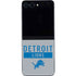 NFL Detroit Lions Grey Performance Series Galaxy Z Flip5 5G Skin