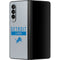 NFL Detroit Lions Grey Performance Series Galaxy Z Fold3 5G Skin