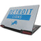 NFL Detroit Lions Grey Performance Series Lenovo IdeaPad Skin