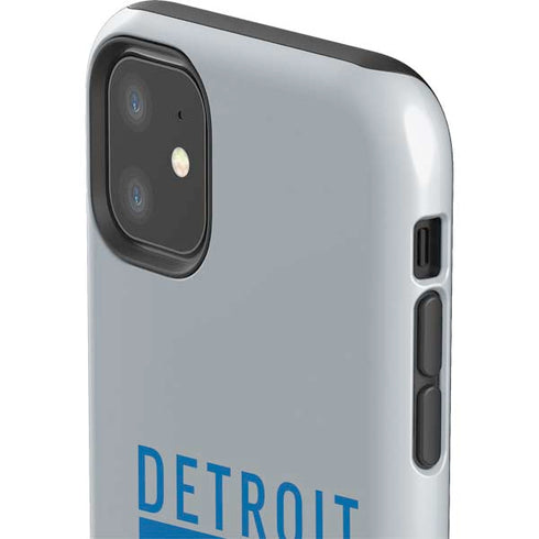 NFL Detroit Lions Grey Performance Series iPhone 11 Impact Case