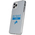 NFL Detroit Lions Grey Performance Series iPhone 11 Pro Clear Case