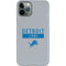 NFL Detroit Lions Grey Performance Series iPhone 11 Pro Lite Case