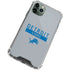 NFL Detroit Lions Grey Performance Series iPhone 11 Pro Max Clear Case