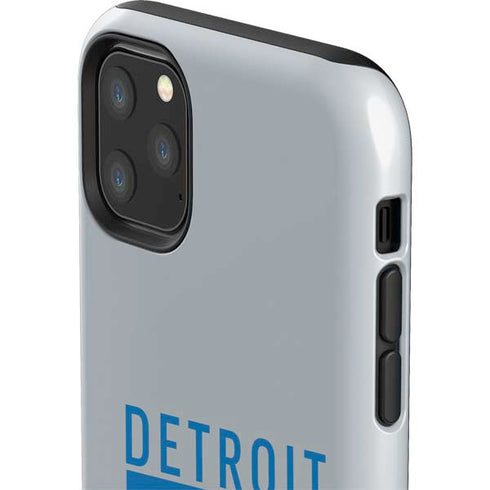 NFL Detroit Lions Grey Performance Series iPhone 11 Pro Max Impact Case