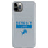 NFL Detroit Lions Grey Performance Series iPhone 11 Pro Max Lite Case