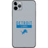 NFL Detroit Lions Grey Performance Series iPhone 11 Pro Max Skin