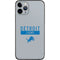 NFL Detroit Lions Grey Performance Series iPhone 11 Pro Skin