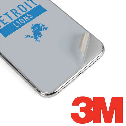 NFL Detroit Lions Grey Performance Series iPhone 11 Pro Skin