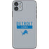 NFL Detroit Lions Grey Performance Series iPhone 11 Skin