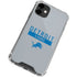 NFL Detroit Lions Grey Performance Series iPhone 12 Mini Clear Case