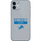 NFL Detroit Lions Grey Performance Series iPhone 12 Mini Skin